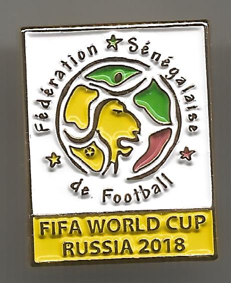 Badge Senegal Russia 2018 green
